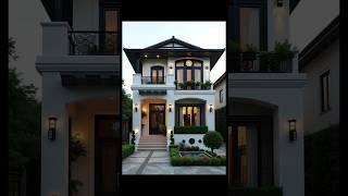 TWO STOREY HOUSE DESIGN IDEAS  #smallhouse #tinyhouse #housedesign #exterior #twostorey #2025