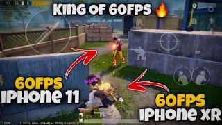 iphone xr vs iphone 11| 60fps vs 60fps | pubg test 2024