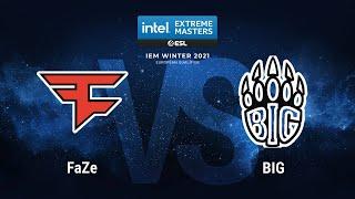 FaZe vs BIG | Highlights | IEM Winter 2021