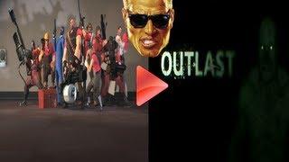 The TF2 Mercs Play: Outlast #1 (feat Duke Nukem)