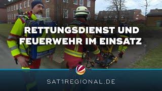 Mit Rettungsdienst und Feuerwehr unterwegs in Neumünster