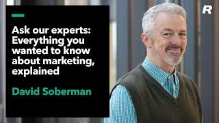 Professor David Soberman answers your marketing questions