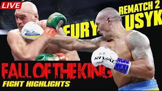 Oleksandr Usyk vs Tyson Fury | REMATCH |Knockout | Full FIGHT HIGHLIGHTS | BOXING FIGHT #usykfury2