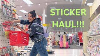 Join Me For A Sticker Haul!!