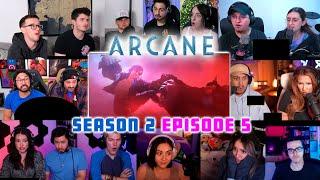 ARCANE Season 2 Episode 5 Reaction Mashup | Blisters and Bedrock