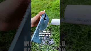 Cara mengeluarkan air dari speaker HP jika jatuh ke air