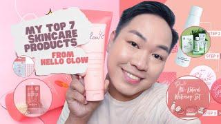 MY TOP 7 SKINCARE PRODUCTS FROM HELLO GLOW  THAT YOU MUST TRY !  I WORTH IT FOR ALL SKIN TYPES!!