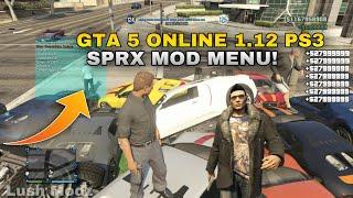 GTA 5 Online 1.12 SPRX MOD MENU On PS3 in 2025!