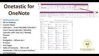 Onetastic for OneNote