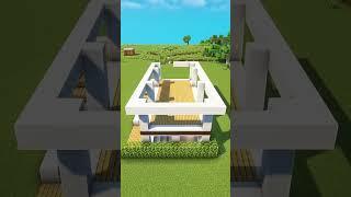 MINECRAFT ULTIMATE MODERN / SURVIVAL HOUSE  . #hellfrozen #minecraft #shortsfeed #youtubeshorts