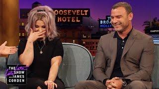 Flirting Lessons for Kelly Osbourne w/ Liev Schreiber & James