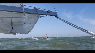 Sailing around Britain Ep1 Harwich to Dover, sailing acrossed the Thames Estuary.