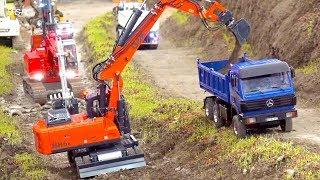AMAZING RC TRUCK ACTION I HEAVY RC CONSTRUCTION EQUIPMENT I SCANIA I  INTERMODELLBAU