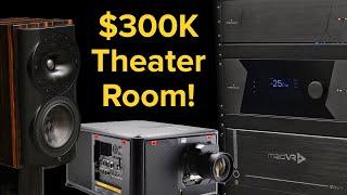 $160K Barco Projector, 180" Seymour Screen and SEVEN Perlisten Subwoofers! MWAVE 2023