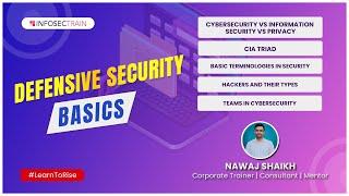 Cyber Security Vs. Information Security | What is Hacking? | Types of Hackers | InfosecTrain