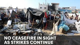 Gaza: Ceasefire efforts stall as Israeli attacks continue