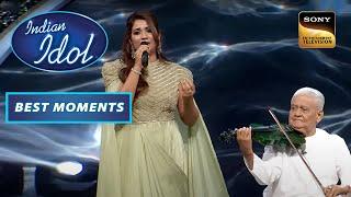 Indian Idol S13 | Shreya और Pyarelal जी का "Ek Pyar Ka Naghma Hai" पर एक Special Act | Best Moments