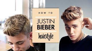 Justin Bieber Hairstyle  - Hair Tutorial - By Vilain Gold Digger