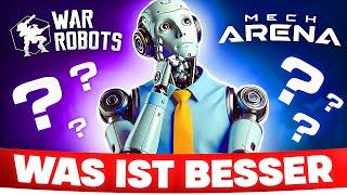 War Robots vs Mech Arena  Deutsch Vergleich  2024