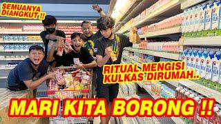 Ritual pengisian kulkas !! RAME-RAME BELANJA DI MALL