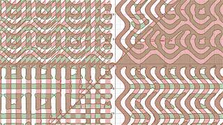 Graphing the "combinations" formula to create surprising patterns (livestream)