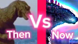 Godzilla Edits Then Vs Now (Parody)