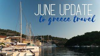 June Update to Greece Travel Restrictions and Testing to go to Greek Islands Info || Greece Travel