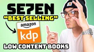 Here are 7 BEST SELLING Low Content Books on Amazon KDP (and how much they make)