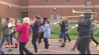 Memorial Middle School forms first-ever marching band
