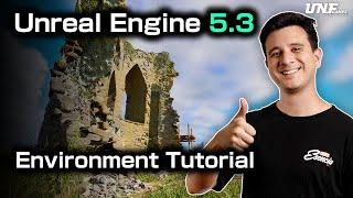 Unreal Engine 5.3 Beginner Tutorial - Create Castle Ruins