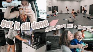 Get It All Done | Workout With Me | Motherhood Cleaning Motivation | Productive DITL | May 2024!