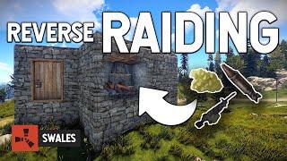 WE REVERSE RAIDED A BASE - RUST