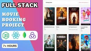 Master MERN Stack By Building A Movie Booking Application  (Complete Beginner Friendly)