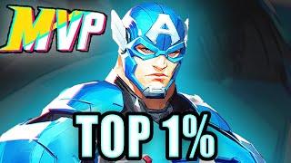 What a top 1% Captain America looks like - Marvel Rivals