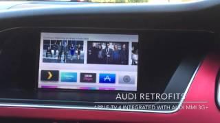 Apple TV 4 Installed Into An Audi A5 MMI 3G+