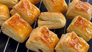 Finally I found an easy and quick way to make puff pastry with 4 simple ingredients. Homemade Puff