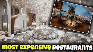 Most Expensive Restaurants in Los Angeles! (2022)