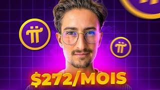 PI NETWORK me fait GAGNER 272$ par mois  Comment faire ? (Spécial débutant)