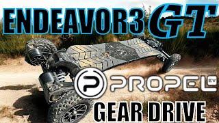 PROPEL ENDEAVOR3 GT GEAR DRIVE electric skateboard review