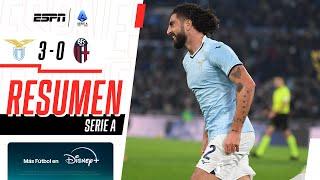 LAS ÁGUILAS GOLEARON EN EL OLÍMPICO Y SIGUEN SOÑANDO EN LA SERIE A | Lazio 3-0 Bologna | RESUMEN