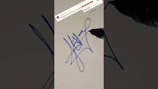 #signature #signaturestyle #calligraphy #sign #calligraphy #art #nameart #shorts #youtubeshorts
