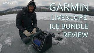 GARMIN LiveScope Ice Bundle Review - LVS34  #icefishing