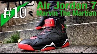 #10 - Nike Air Jordan 7 `Marvin The Martian` - on feet - sneakerkult