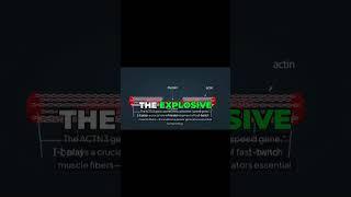 Genetic Secrets Behind Superhuman Speed  #shorts #science