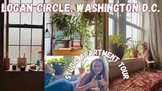 WASHINGTON D.C. STUDIO APARTMENT TOUR | $1,750 | Logan Circle Neighborhood