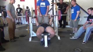 Linus Lim - Bench Attempt 1 - 117.5kg @ 80.7kg - 2013 Wild West Shootout