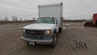 1585 - 1998 GMC 3500HD Box Truck Will Be Sold At Auction!