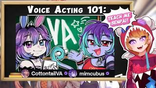 ADHD Vtuber Learns the Secrets to Voice Acting! | Vtuber Reaction