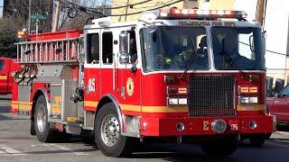 Philadelphia Fire Department Engine 5 Responding