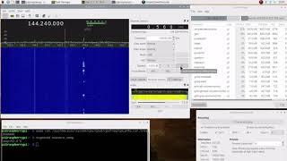 #9 SDR Raspberry Pi 4 Gqrx 2 Meters USB